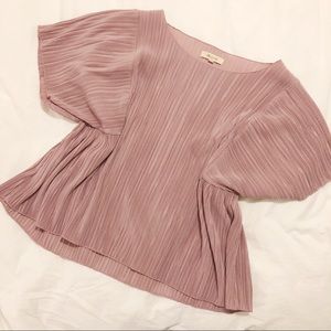 Madewell Plisse Dolman Top